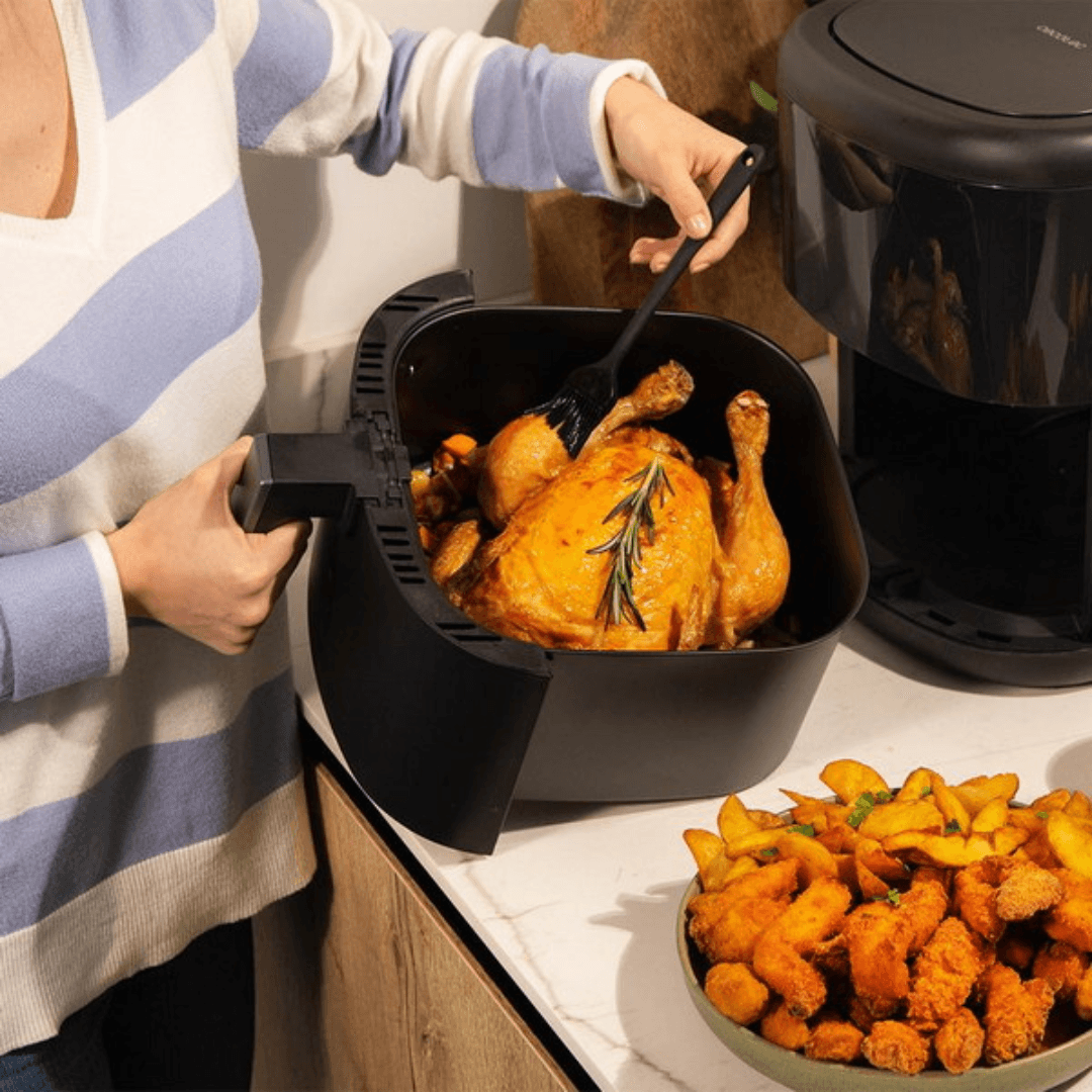 Imagen 2 del producto Freidora de aire Cecofry Bombastik 6000 1700w, 6 litros, temporizador, negro