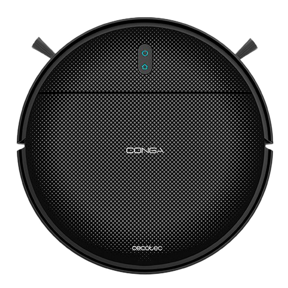 Robot aspirador Conga 999 Origin Genesis, 120 min de autonomía, 5 programas de limpieza, negro