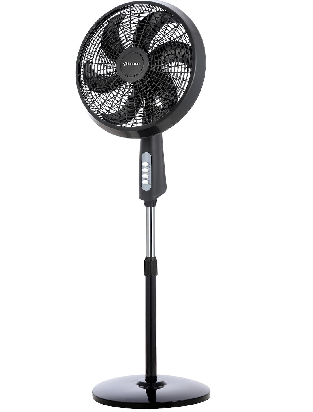 Imagen 1 del producto Ventilador de pedestal, 18"", antimosquitos, 3 velocidades, negro