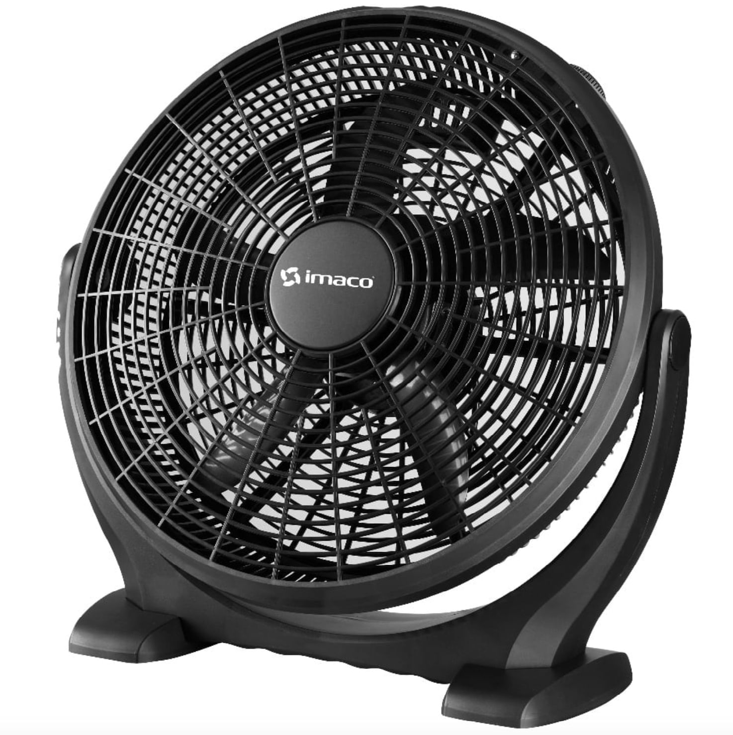 Imagen 2 del producto Ventilador recirculador 16"", 55W, 3 velocidades, ajustable, negro