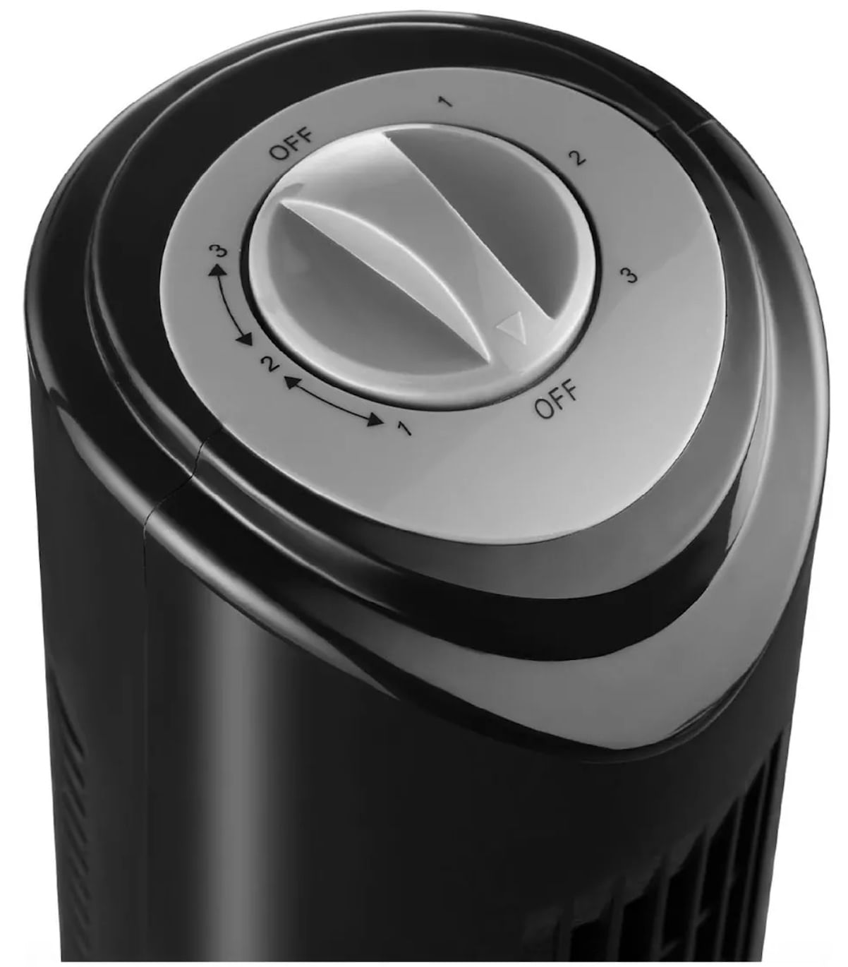 Imagen 2 del producto Ventilador de torre, 3 velocidades, 50W, posición fija, negro