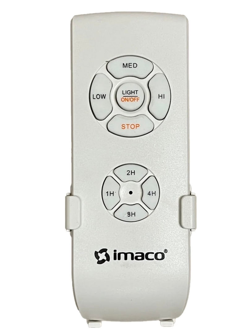 Imagen 2 del producto Ventilador de techo, 52"", 60W, control remoto, madera