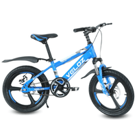 Bicicleta Palmeira Aspa II para niño, 16"", horquilla delantera, azul