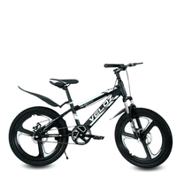 Bicicleta palmeira aspa, aro 16"", timón y codo de aluminio reforzado, negro