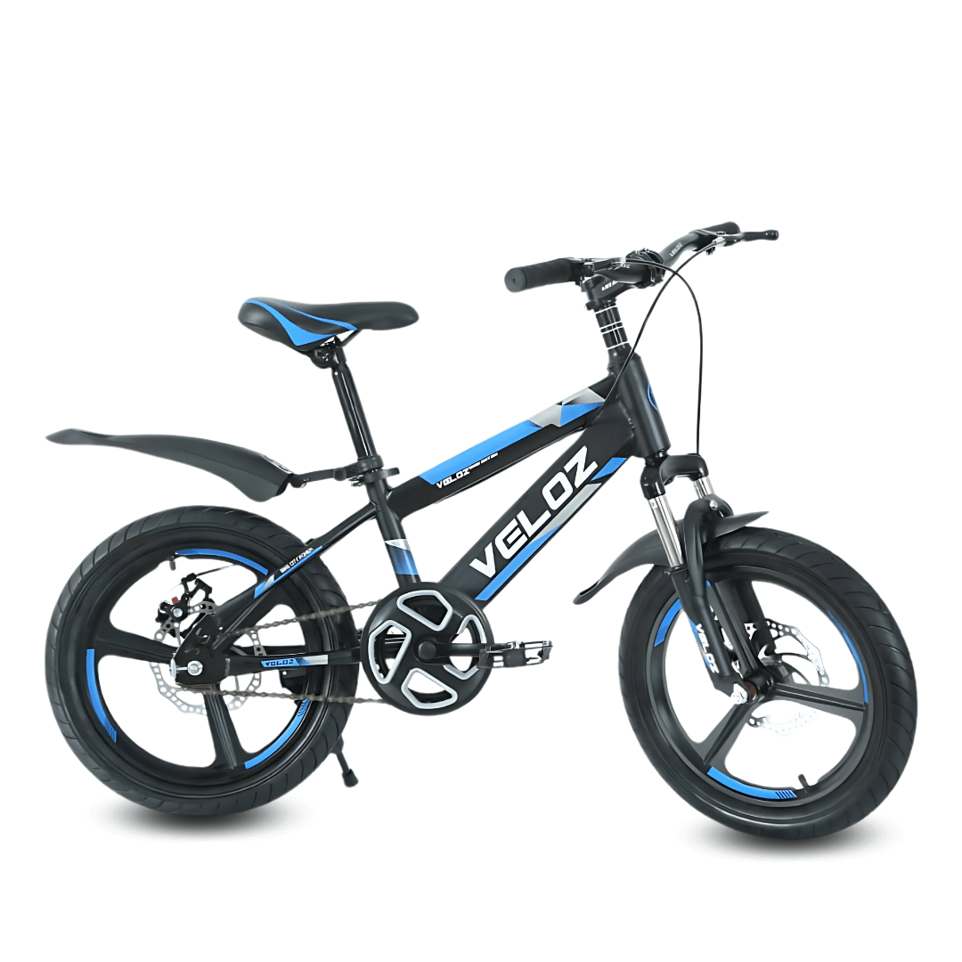 Imagen 1 del producto Bicicleta palmeira aspa, aro 16"", timón y codo de aluminio reforzado, azul