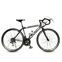 Bicicleta palmeira racer, aro 27"", aerodinámico y ligero, negro