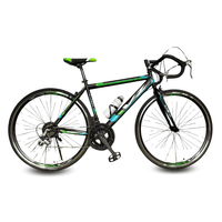 Bicicleta palmeira racer, aro 27"", aerodinámico y ligero, verde