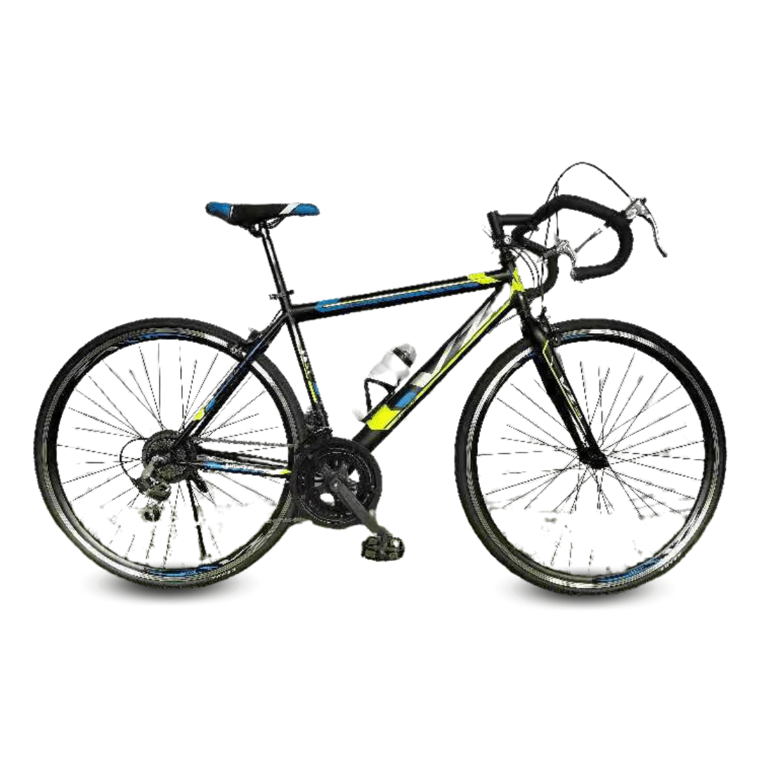 Bicicleta palmeira racer, aro 27", aerodinámico y ligero, azul