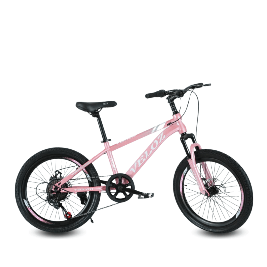 Bicicleta pamlmeira middle, aro 20", pintura tornasol reflejante, rosa