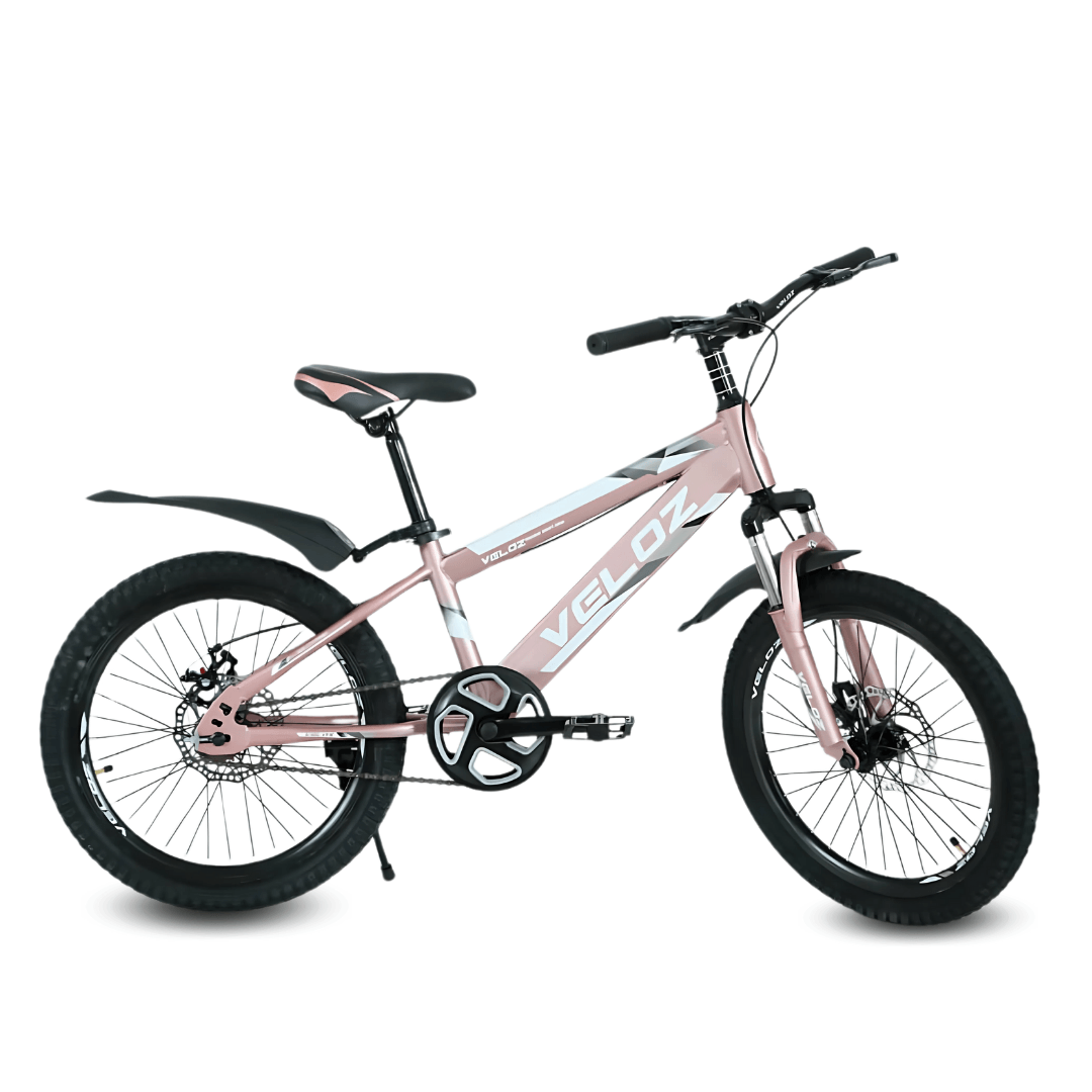 Bicicleta palmeira smol, aro 16", ruedas auxiliares, rosa