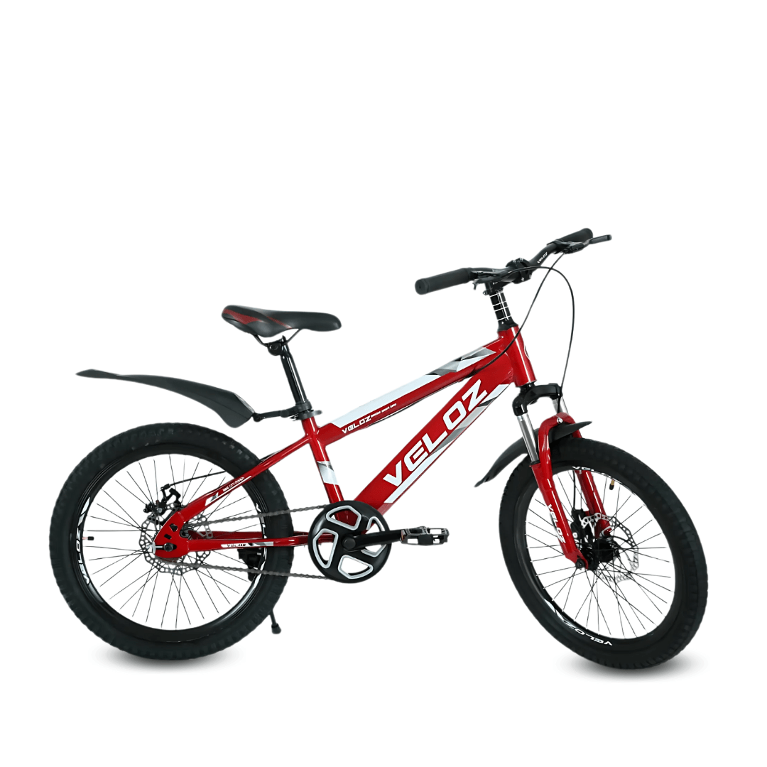 Bicicleta palmeira smol, aro 16", ruedas auxiliares, rojo claro