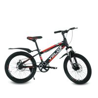 Bicicleta palmeira smol, aro 16"", ruedas auxiliares, rojo