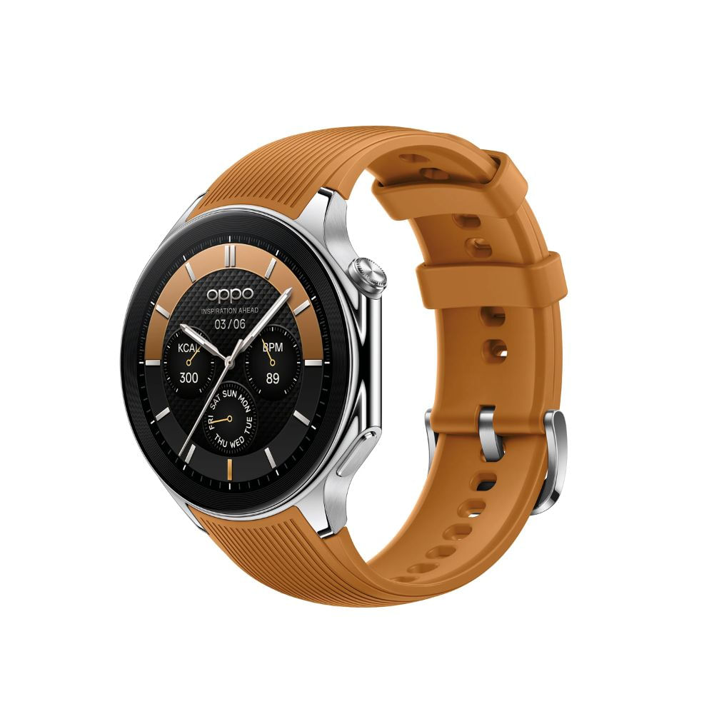 Imagen 2 del producto Smartwatch OPPO Watch, 1.43"", 100 horas de bateria, pantalla amoled, marrón