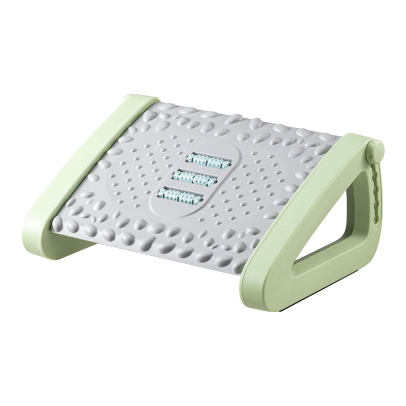 Imagen 1 del producto Reposapiés ergonómico, ajustable, mejora la postura, antideslizante, verde