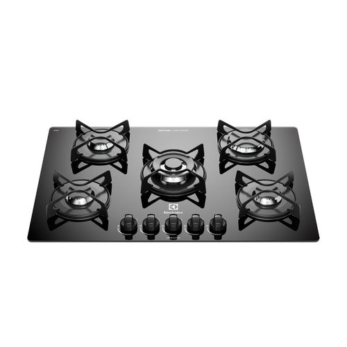 Cubierta Empotrable Gas 5 Quemadores Electrolux Triple Llama 75Cm VN GC75M - ETGZ30T0EPUB