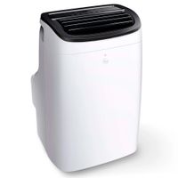 Aire acondicionado portátil 9k BTU Rheem, panel digital, blanco