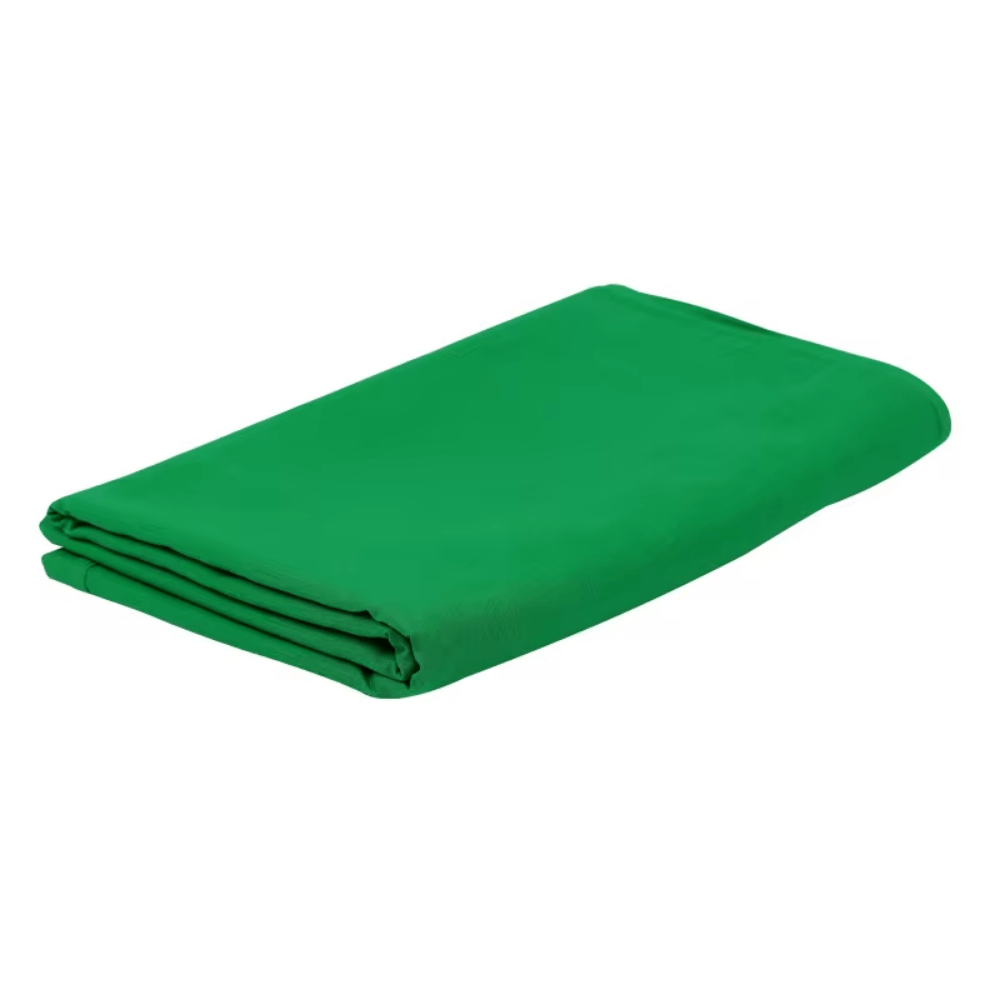 Imagen 1 del producto Fondo de muselina verde 3x6m, 100% algodón, antirreflejo, lavable, ideal para fotografía y video, verde