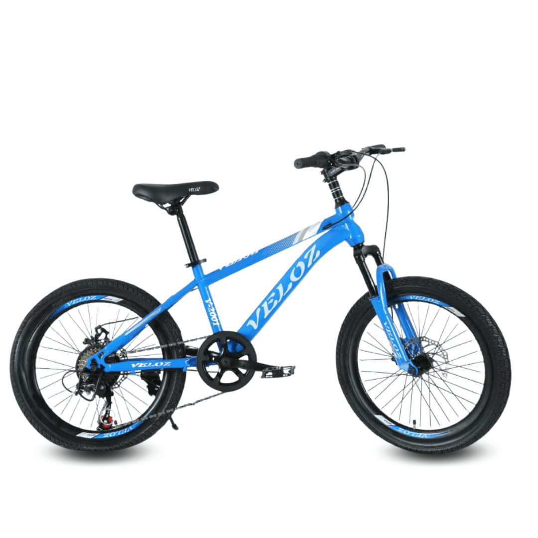 Bicicleta infantil Veloz Palmeira Middle aro 20", seguridad, durabilidad, azul