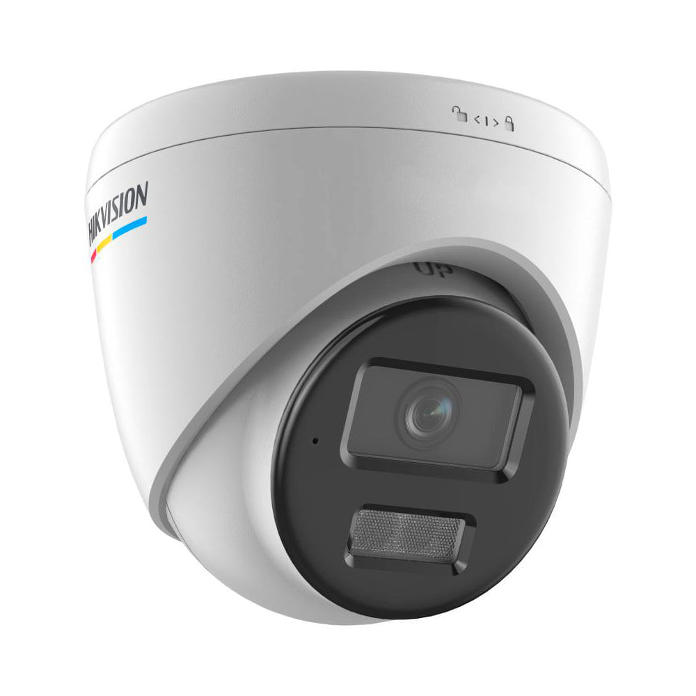 Imagen 2 del producto Cámara de seguridad Hikvision Domo IP DS-2CD1347G2H-LIU Color vu, 4MP, smart hybrid light, blanco