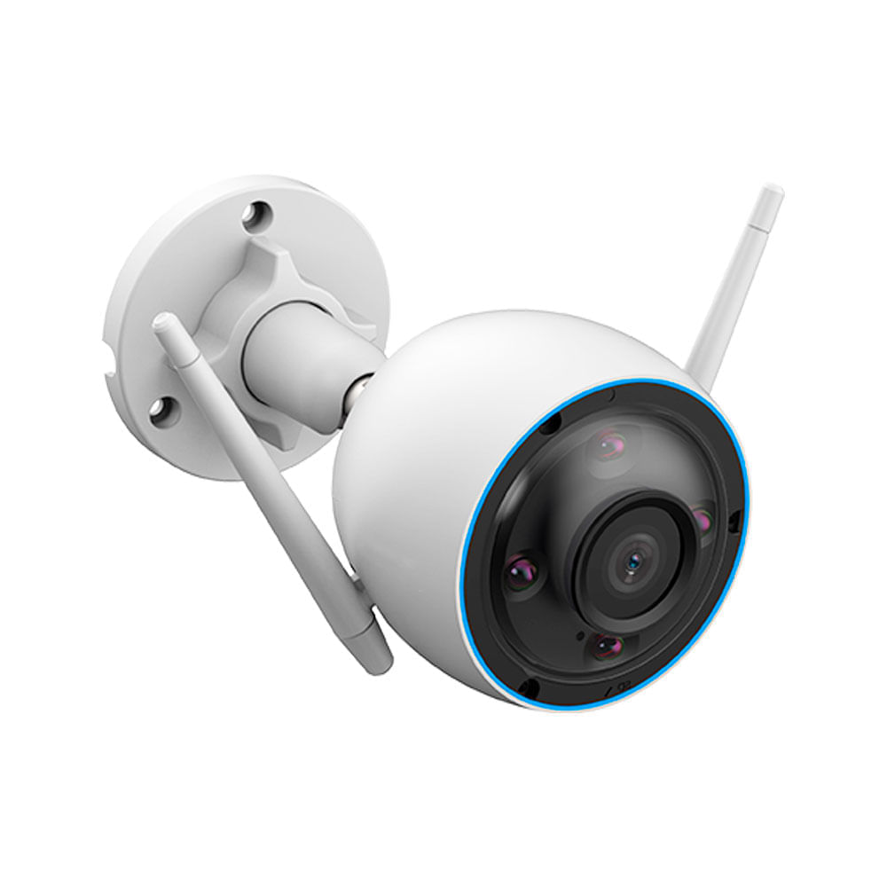 Imagen 2 del producto Cámara de seguridad Ezviz IP H3-R100-1J5WKFL exterior, 5MP, Wi-Fi, 3K, IR 30 metros, blanco