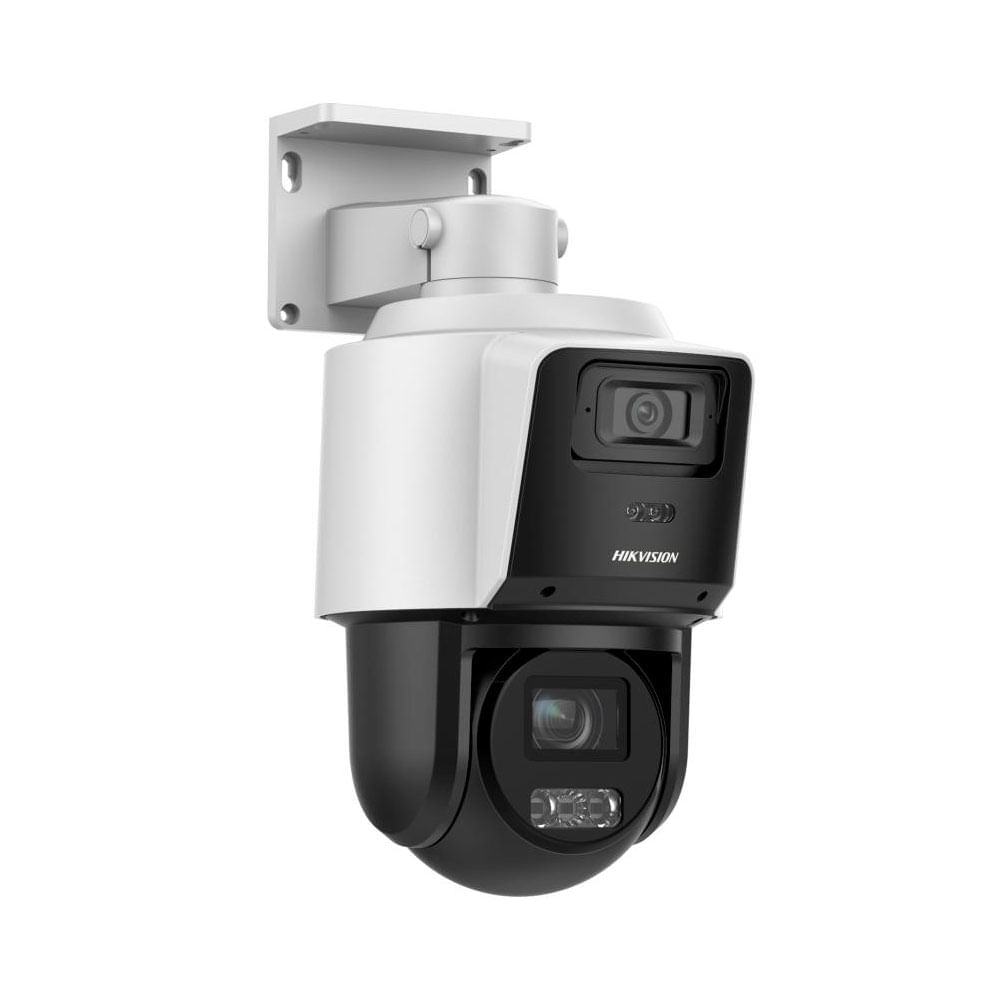 Imagen 2 del producto Cámara de seguridad Hikvision PTZ DS-2SE3C204MWG-E exterior, 2 MP, zoom 4X, blanco