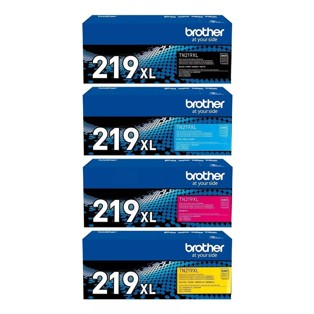 Imagen 2 del producto Tóner Brother TN-219XLC, cyan, rinde hasta 2300 páginas