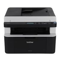 Impresora Brother láser monocromática, Wi-Fi,  multifuncional, negro - DCP-1617NW