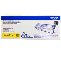 Tóner Brother TN-411Y, 1800 páginas (MFC-L8900CDW, L8260CDW), amarillo