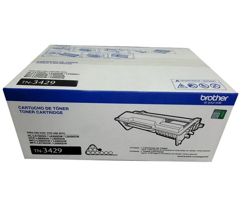 Imagen 2 del producto Tóner Brother TN-3429, rinde 3000 páginas (L6400dw, L5650dn), negro