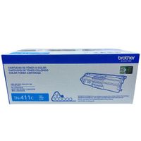 Tóner Brother TN-411C, 1800 páginas (MFC-L8900CDW, L8260CDW), cyan - INSTN411C