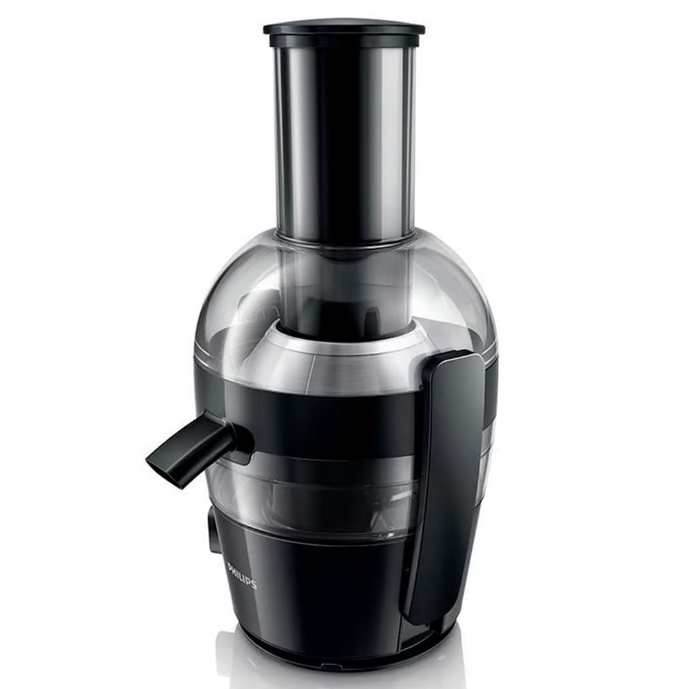Imagen 1 del producto Extractor de jugos Philips HR1855 Viva Collection 800W, 800 ml, negro