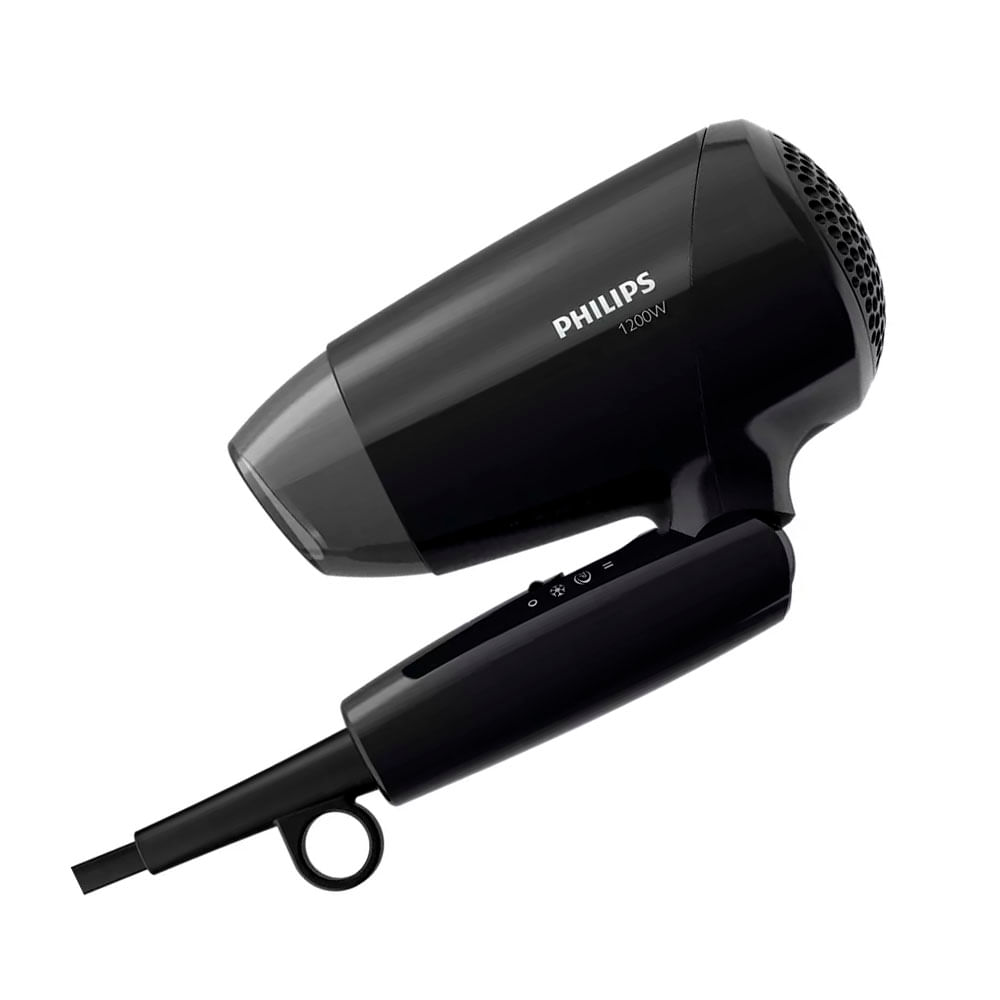 Imagen 2 del producto Secadora de cabello Philips BHC010 1200W, 3 temperaturas, negro