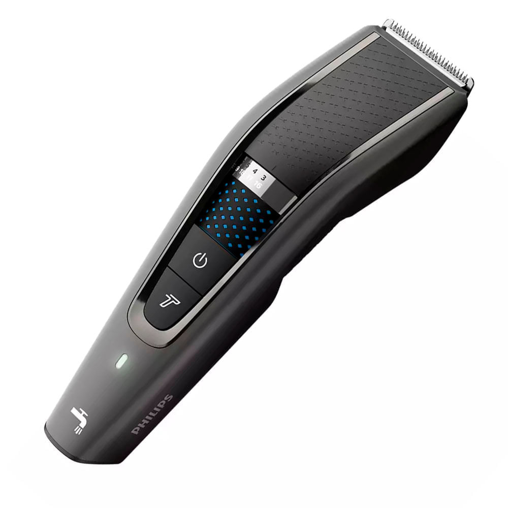 Imagen 1 del producto Cortadora de cabello clipper PHILIPS HC7650 series 7000, funda para viaje, negro