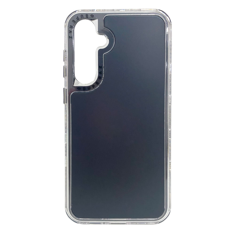 Case para Samsung S24 FE, protección 360, negro
