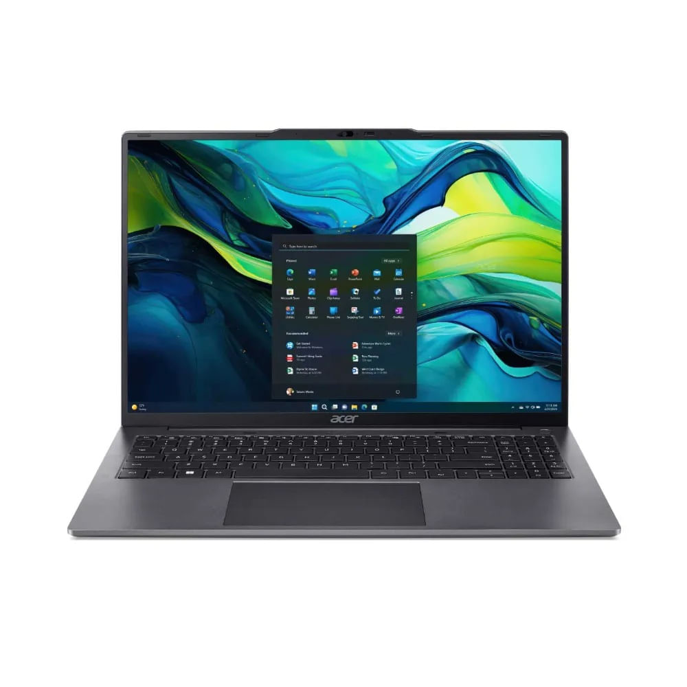 Laptop Acer Aspire Lite AL16-51P-7984 16", Intel Core i7-1255U, 512GB SSD, 16GB RAM, Windows 11 Home, gris