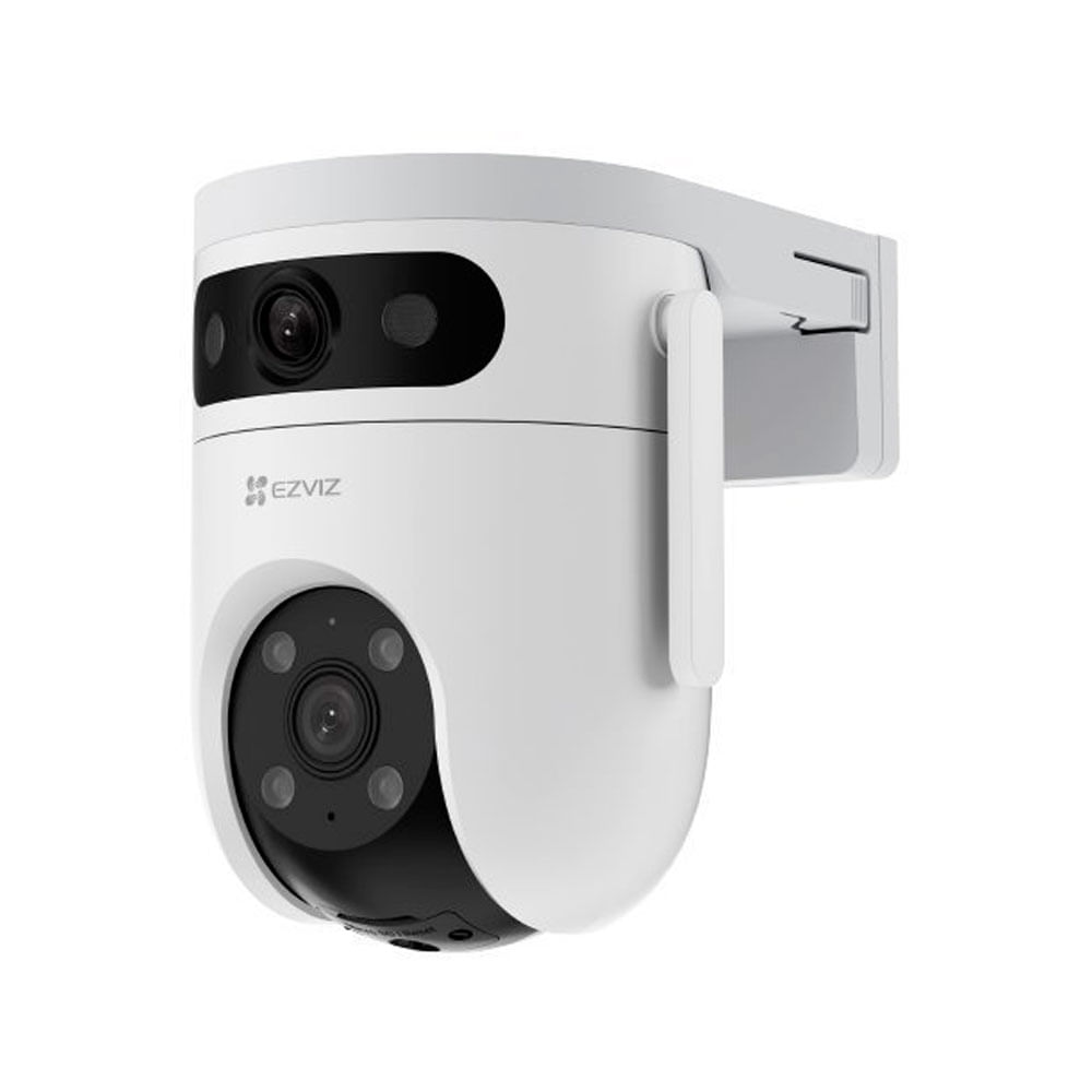 Cámara Ezviz IP H9C-R100-8G55WKFL, 3K, lente dual, exterior, Wi-Fi, blanco