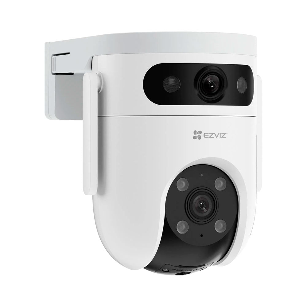 Imagen 2 del producto Cámara Ezviz IP H9C-R100-8G55WKFL, 3K, lente dual, exterior, Wi-Fi, blanco