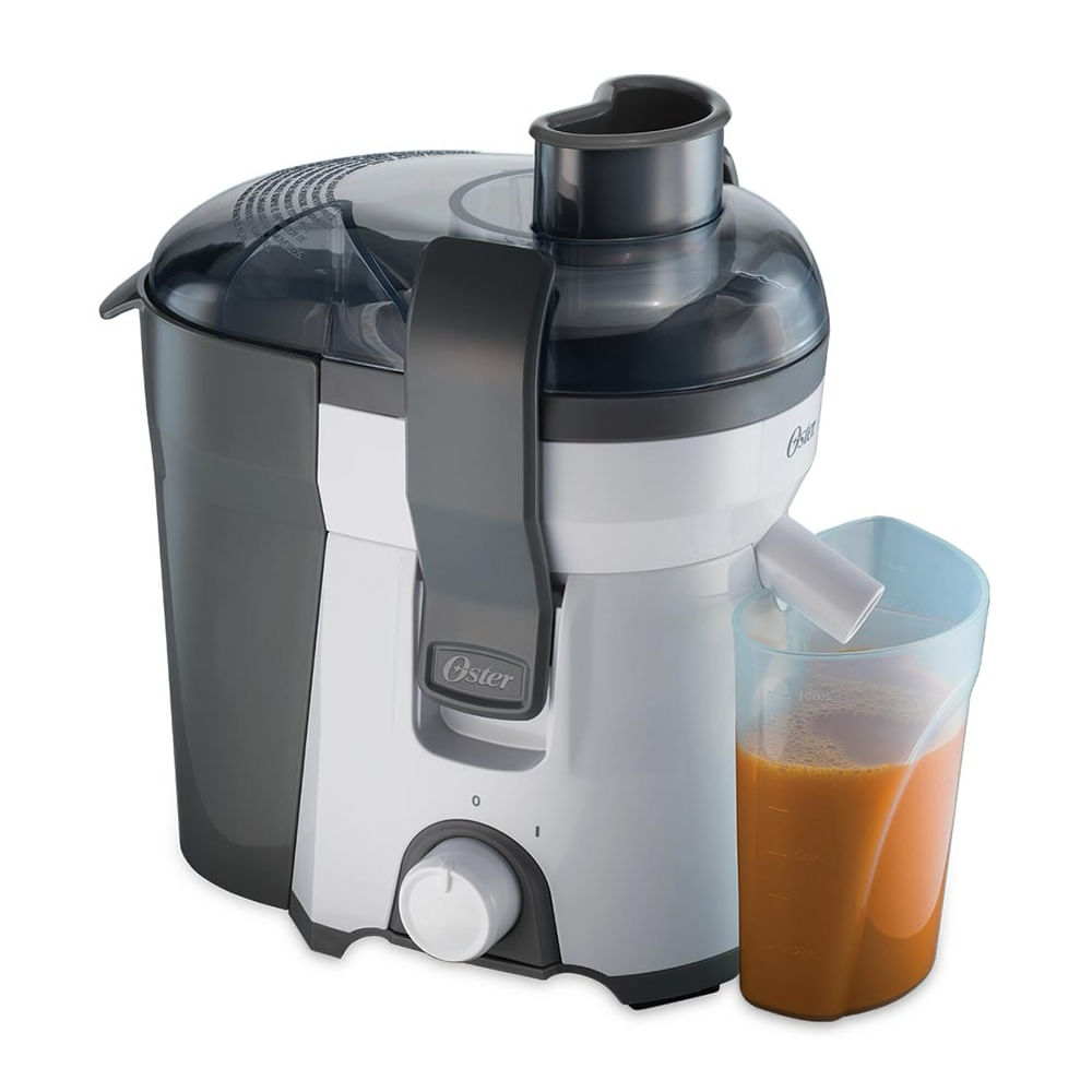 Imagen 1 del producto Extractor de jugo, OSTER FPSTJE316W, motor potente, 400w, blanco