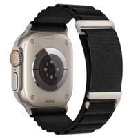 Correa Alpine Loop C-Hook, Urvoi, de nylon, para Apple Watch 42/44/45/49mm, y serie 10 46mm, negro
