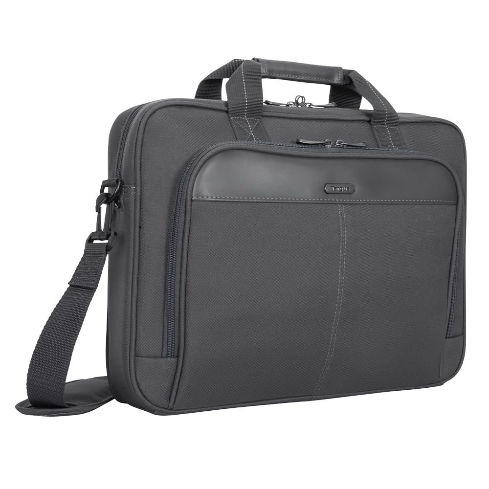 Imagen 2 del producto Maletín para laptop Targus de 16"" Classic Slim Briefcase, gris