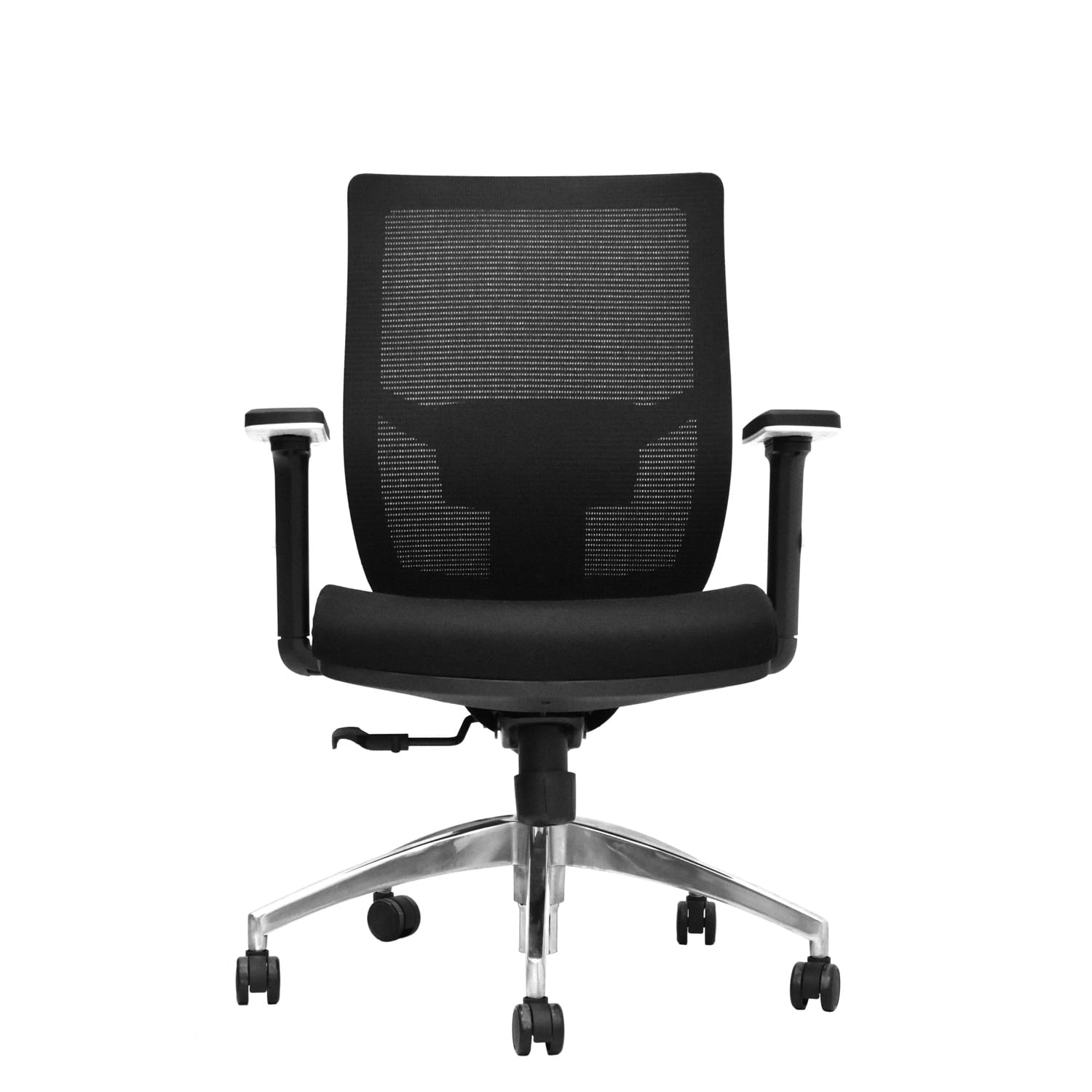 Imagen 2 del producto Silla de oficina ergonómica, gerente Lims, reclinable, soporte lumbar, negro