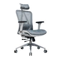 Silla de oficina ergonómica, cabecero, soporte lumbar, ajustable con brazos 3D