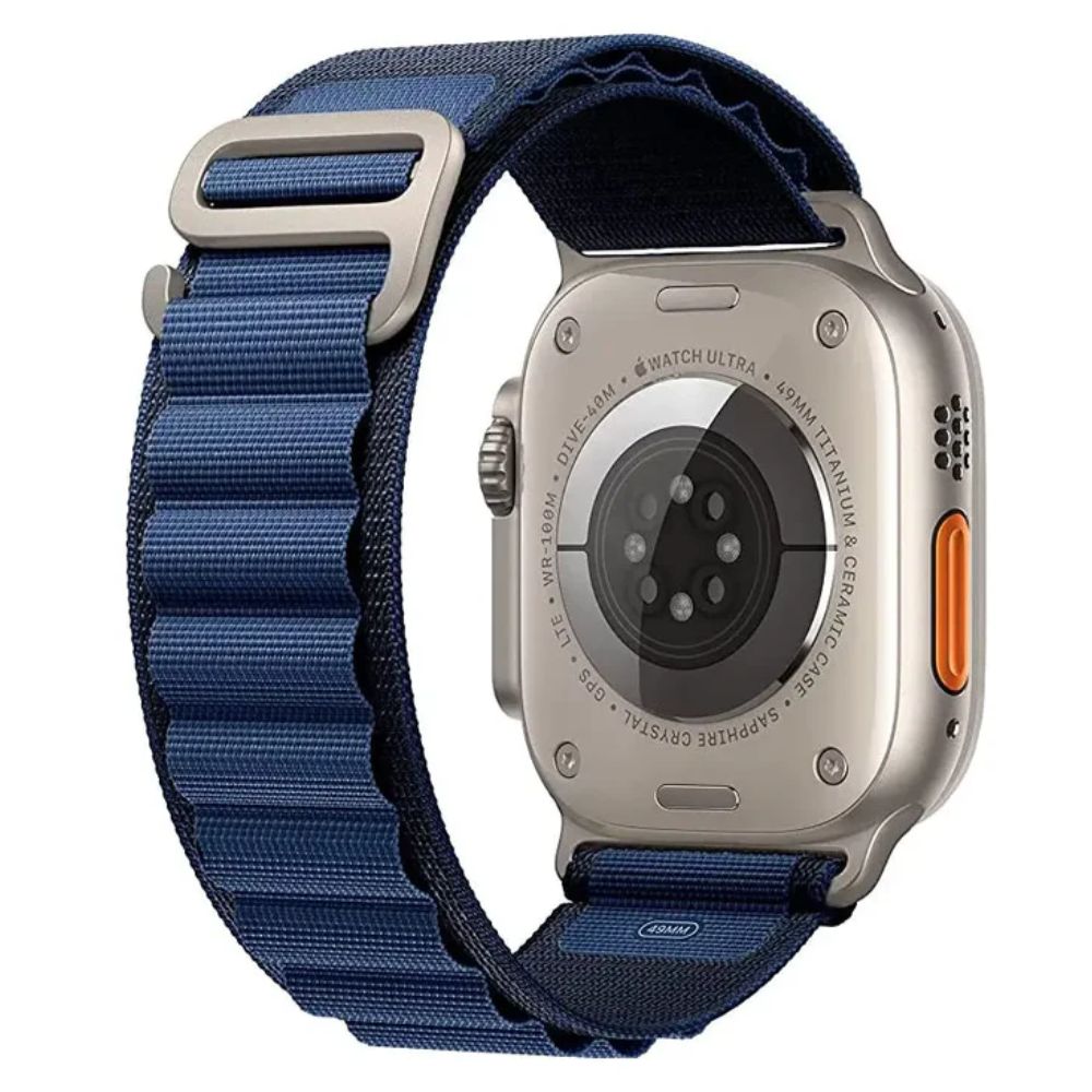 Correa Alpine Loop OEM para Apple Watch, 42/44/45/49 mm, azul