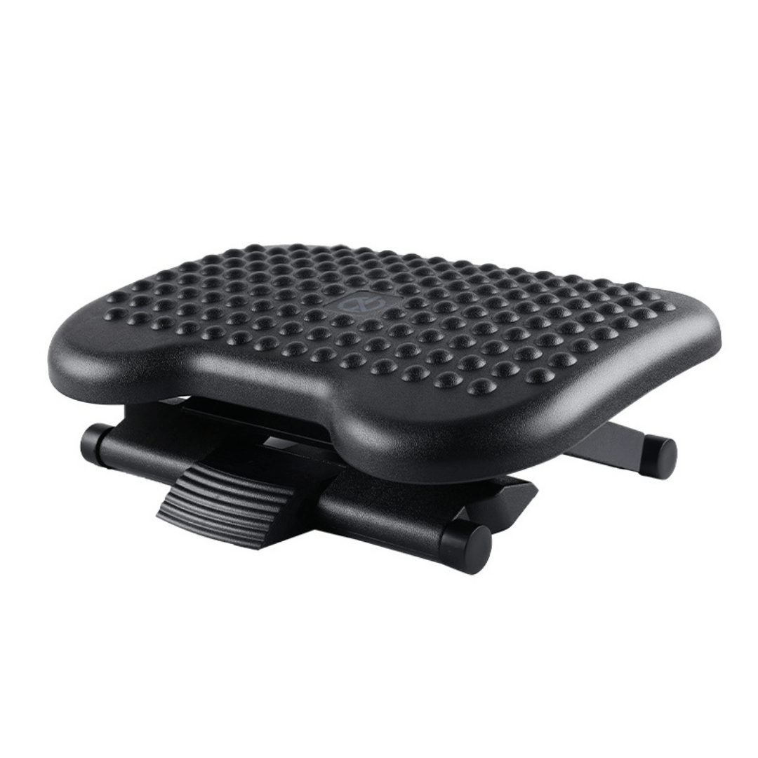 Imagen 1 del producto Reposapiés ergonómico, ajustable, antideslizante, diseñado para mejorar tu postura, negro