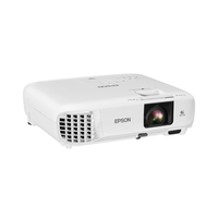Proyector Epson PowerLite X49, 3600 lúmenes, conectividad HDMI, Wi-Fi opcional, blanco