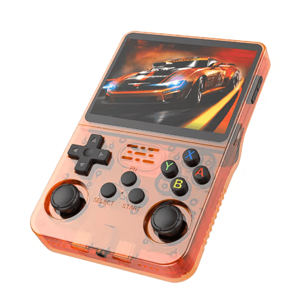 Consola de juegos portátil Retro R36S, 64GB, 15.000 juegos clásicos, pantalla IPS de 3.5", batería de larga duración, carga rápida