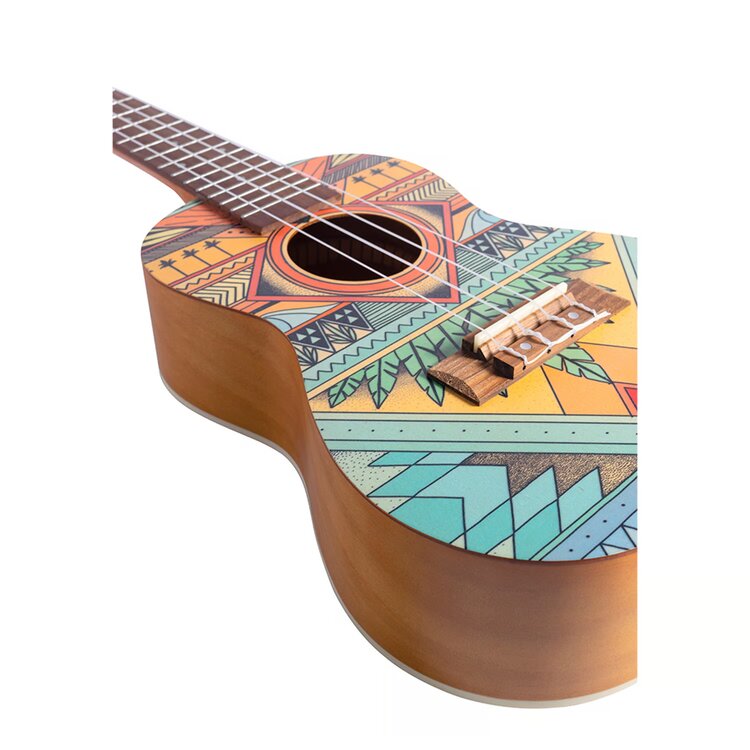 Imagen 2 del producto Ukelele Pampa, mástil okoume, puente nogal, marrón