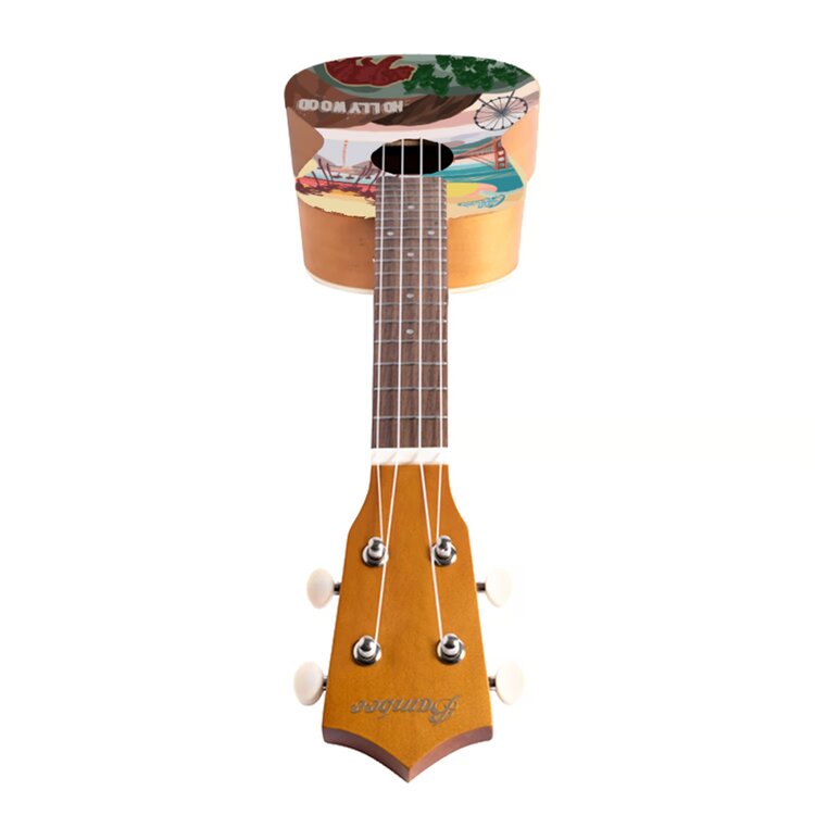 Imagen 2 del producto Ukelele California, diapasón nogal, marrón