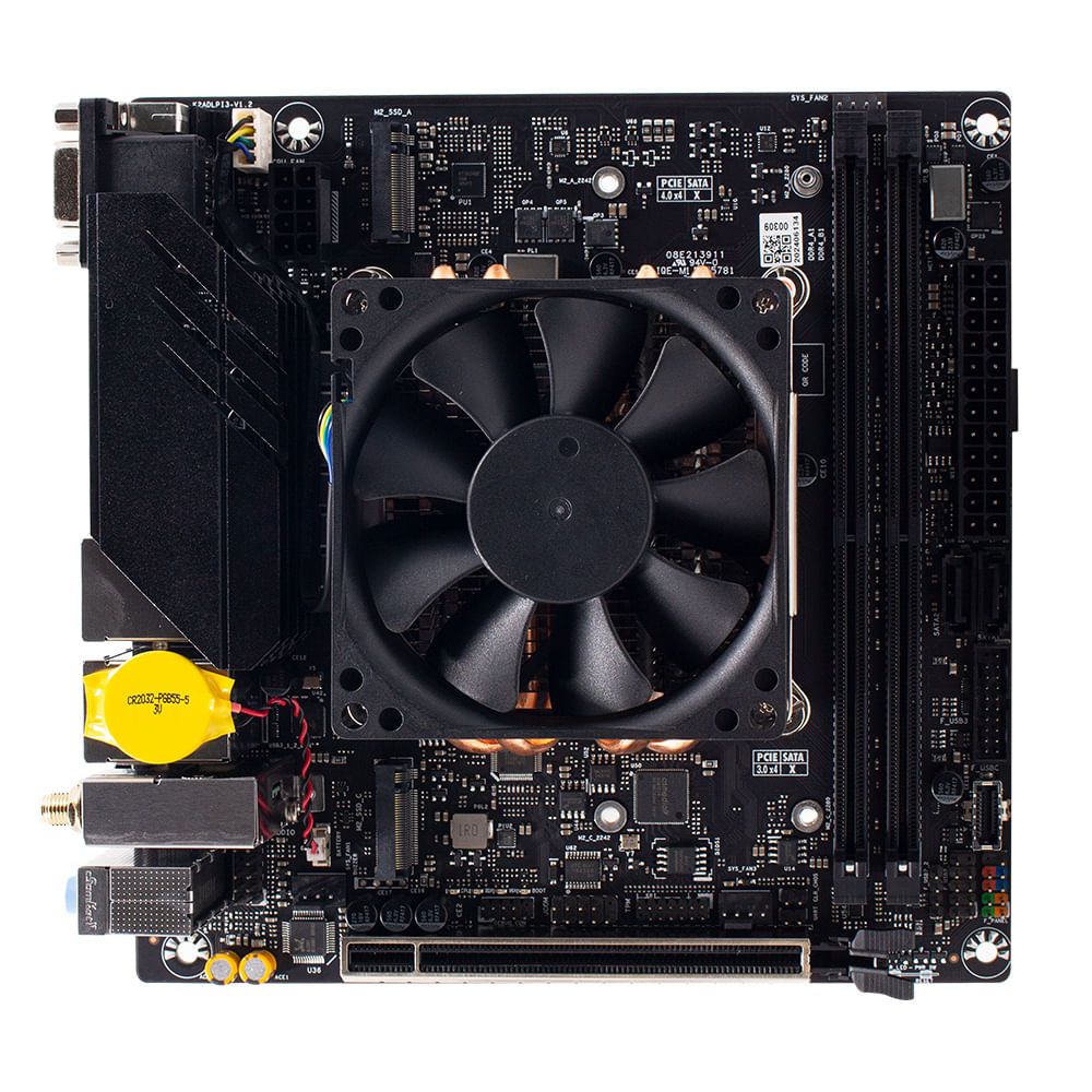 Imagen 2 del producto Placa madre Advance MoDT ITX con Procesador (incorporado) Intel Core i7-13620H, Wi-Fi HDMIx2/DP/VGA
