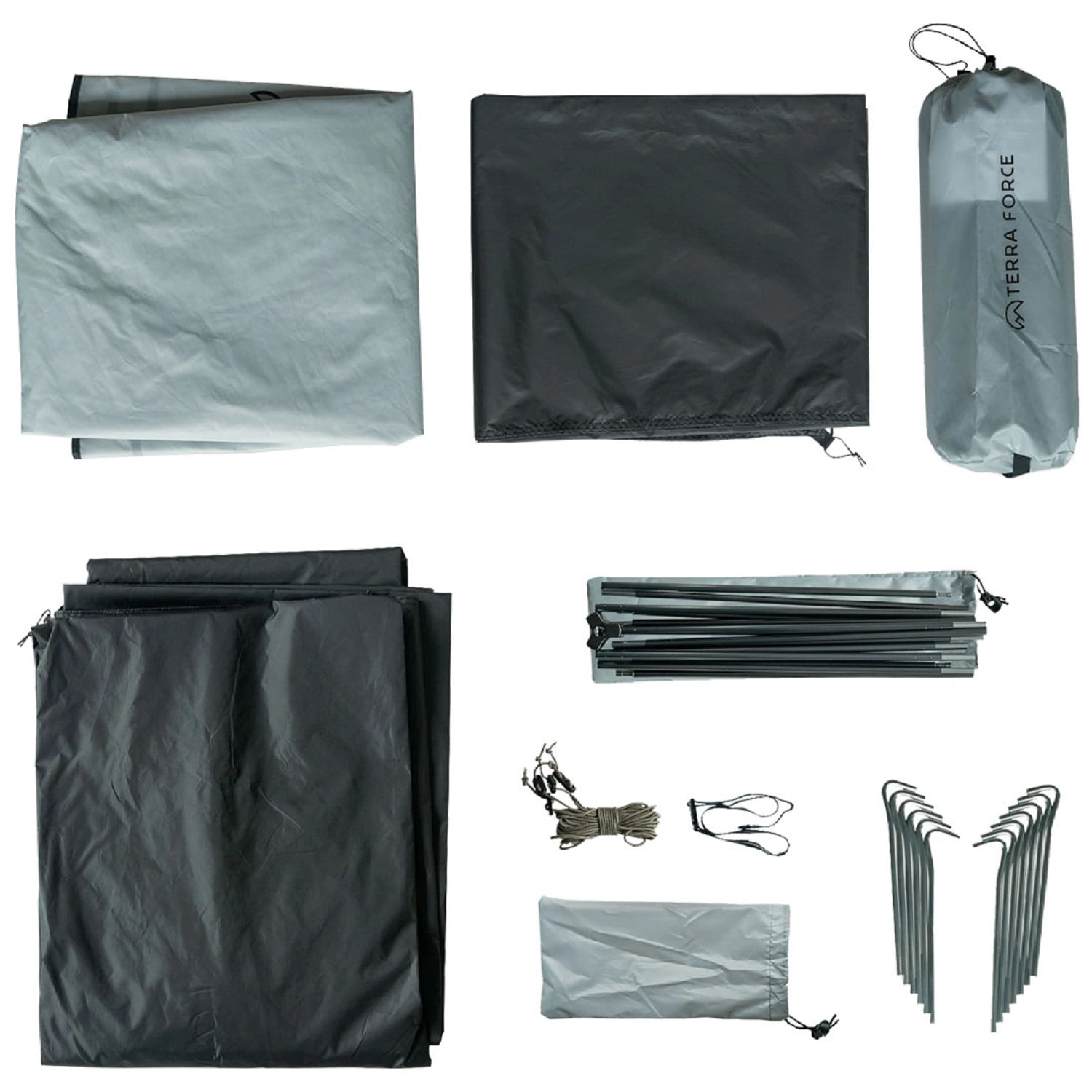 Imagen 2 del producto Carpa 4 estaciones, 2 personas, light summit 3k, gris